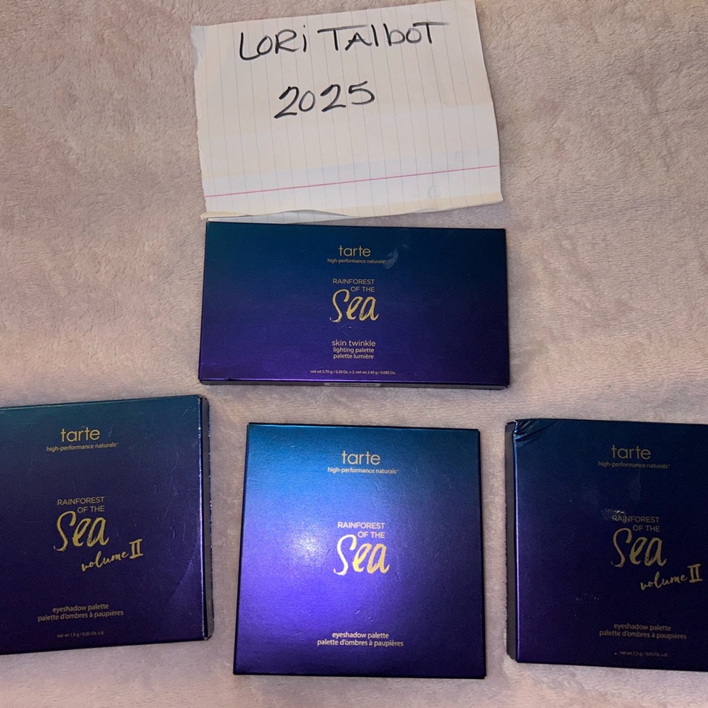 Tarte Rainforest of the Sea Eyeshadow Palette Set